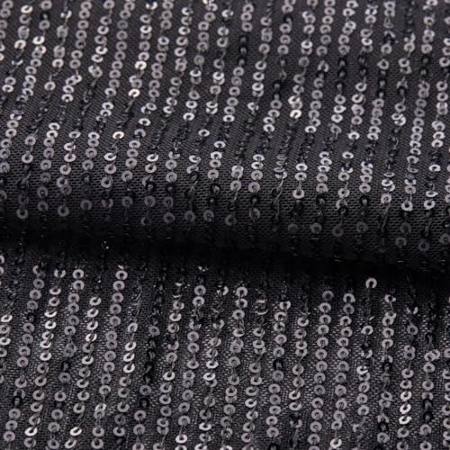 Arjen Kroos Men's Sexy Sparkly Tank Top See-Through Mesh Sequin Disco Vest2