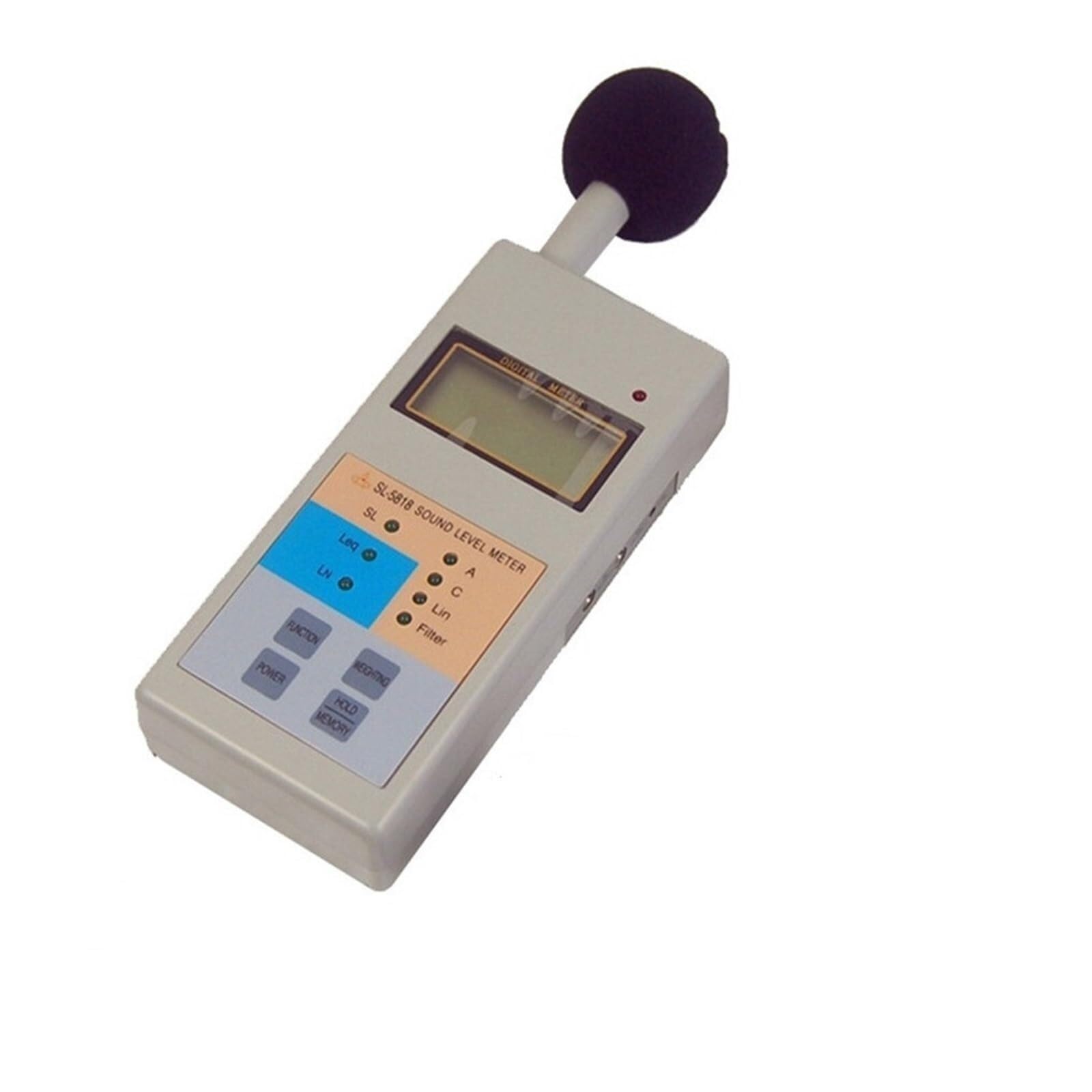 GHKryD decibel meter, Portable Noise Tester with Backlight, Max/Min, Data Hold & LCD Display