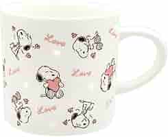 Amazon.co.jp: マリモクラフト 透かしマグ ハート SNOOPY φ80