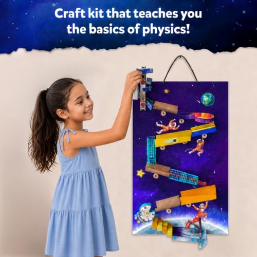 Image of Skillmatics Marble Run STEM Building & Construction Kit - 225+ Pieces | DIY Science, Art & Craft Activity, Build Space Tracks, Educational Toys Gifts for Kids Ages 8, 9, 10, 11, 12 & 13