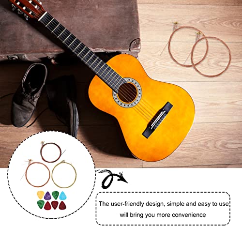 ERINGOGO Strings de Guitare Acoustique Cordes Acoustiques Strings Bass Guitar Strings Copper String: Alloy - Les Beatles, Paul McCartney, John Lennon, RIngo Starr, George Harrison ERINGOGO Strings de Guitare Acoustique Cordes Acoustiques Strings Bass Guitar Strings Copper String: Alloy – Image 7