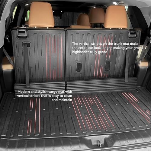 Image of Cargo Liner & Brackrest Mat 2 in 1 for 2024-2026 Grand Highlander