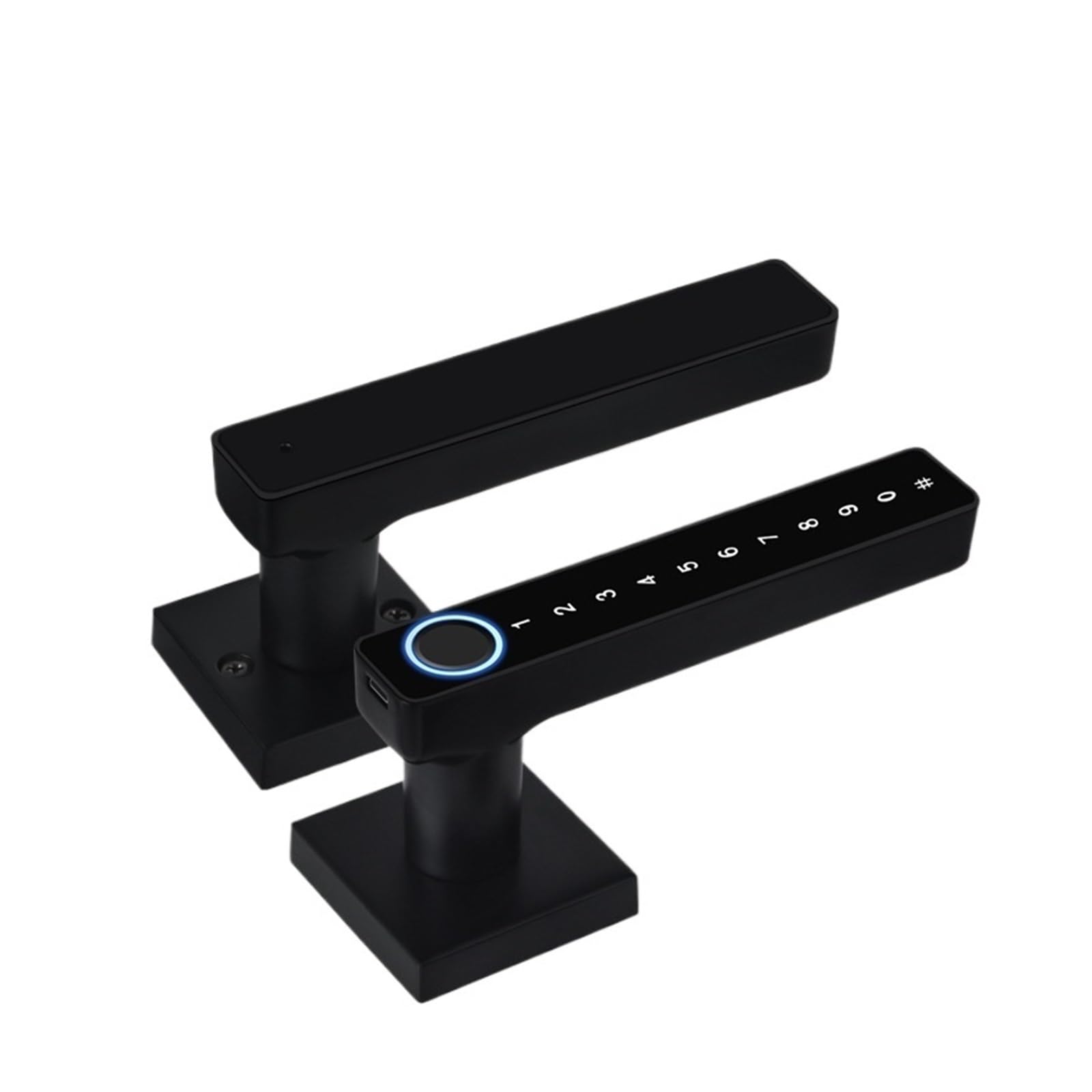DIGNIFE Smart Door Lock, Zinc Alloy Smart Fingerprint Lock Password Electronic Lock