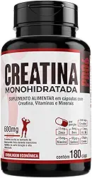 Floral Ervas do Brasil, Creatina Pro6 180 cápsulas Cromo Zinco Boro Selênio B3 B6