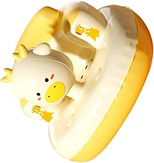 CLISPEED Cadeira De Jantar Inflável Assento Elevatório Para Crianças Banheira De Bebê Brinquedos De Viagem Para Crianças Suporte De Banheira Inflável Para Crianças Brinquedo De Banho Em