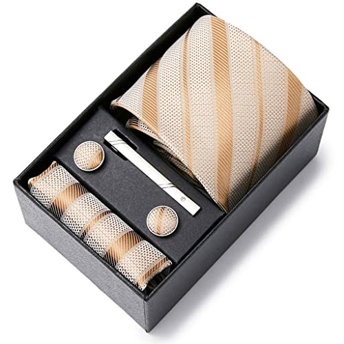 Set de corbata de seda VIDI con regalo y estuche
