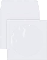 Vista 1 de Office Depot Sobres de CD/DVD, 5 pulgadas x 5 pulgadas, 24 libras, paquete de 50, 77850