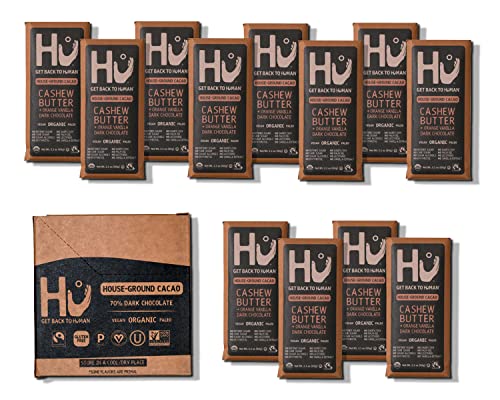 Hu Chocolate Bars | 12 Pack Orange Dream Vanilla Cashew