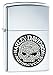 Produktbild Zippo Unisex Harley Davidson Bling Skulls Emblem Feuerzeug, Edelstahloptik
