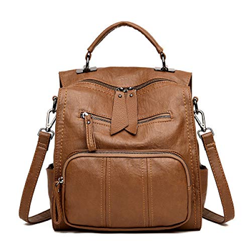 Bolso Mochila Multifunción Pequeña Europa Y Estados Unidos Nueva Superficie Suave Pu