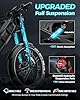eAhora Romeo Pro (2025 Upgraded) Peak 1600W Electirc Bike for Adults 52V 60AH 120+ Miles Long Range Electric Bike 26"*4.0" Fat Tire Electric Mountain Bike Full Suspension Electric Bicycle #3