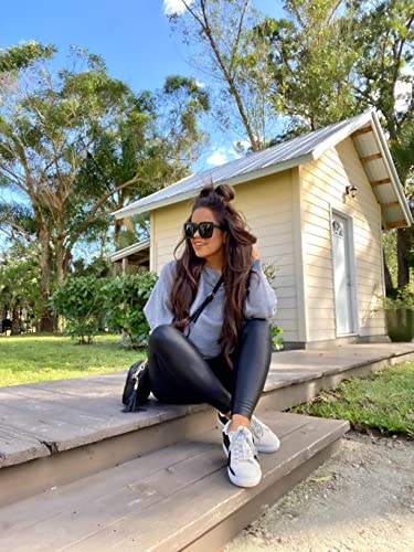 Fulier Boat Neck Batwing Sleeves Dolman Knitted Sweaters And Pullovers Tops For Women One Size (Khaki) #TOP4