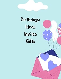 Birthdays: Ideas Invites and Gifts: Keep up with all your family, friends, or co-workers birthdays and gift ideas.