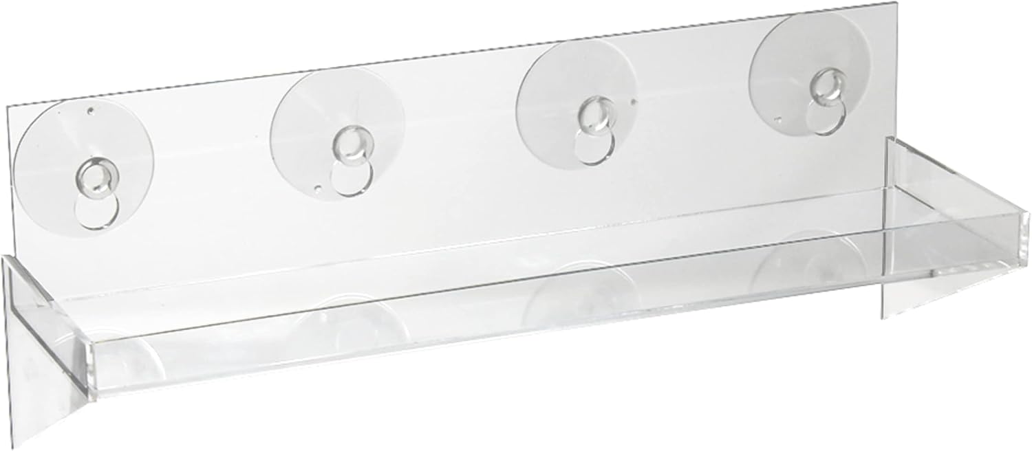 Urban Leaf Window Shelf for Plants, Window Planter Suction Cup Shelf