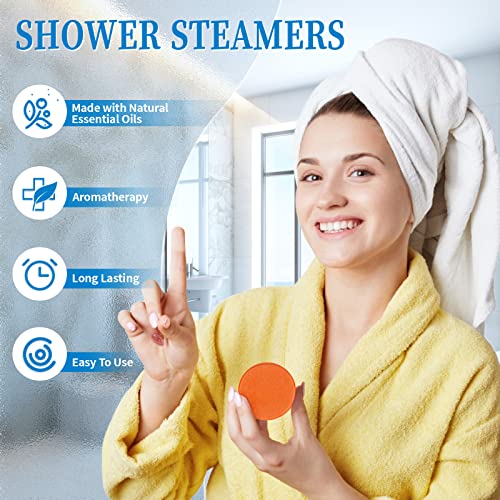 18-Pack Shower Steamers Aromatherapy-Shower Bath Bombs With Essential Oils For Self-Care And Relaxation-Variety Shower Tablets-Mother’s Day Gifts/Birthday Gifts For Women, Men Who Have Everything #TOP3