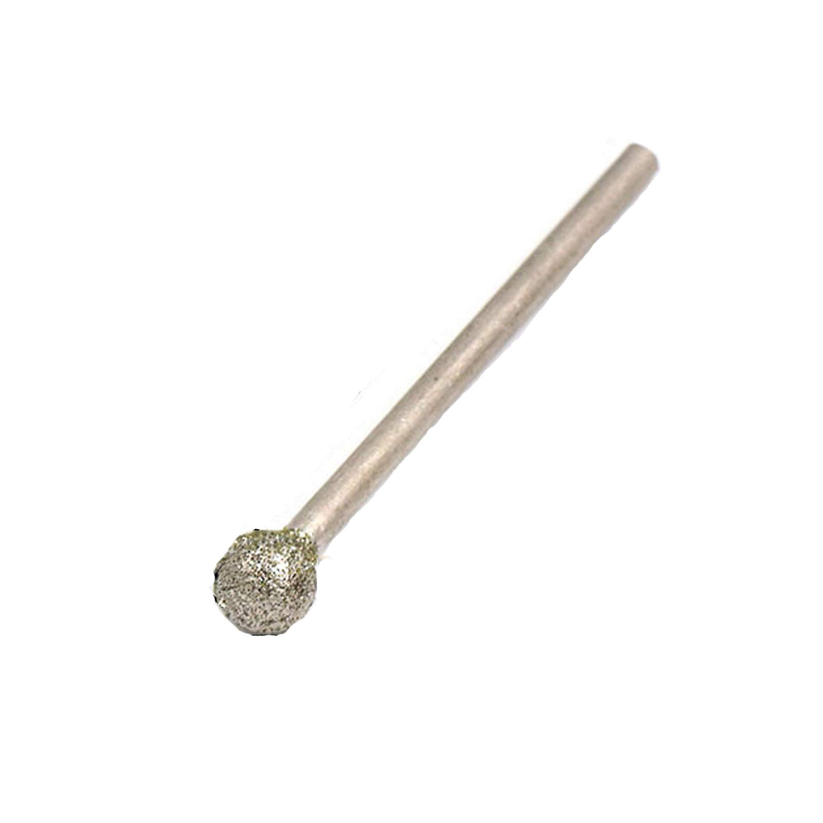 Diamond Grinding Head Mounted Burr Stone Engraving Tools for Jade, Jewelry, Stone 2.35x6mm