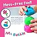 Mr. Bubble Soapy Bath Dough, Three Assorted Colors and Scents, Pack of 6