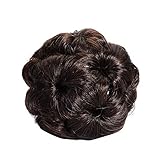Größe: 11,5 cm Durchmesser. aimaoer Bract Head Pills Hair Clamp Neun Blume Zupacken Clamp Schmuck Simulierte Perücke Pack Haar Schmuck Disk, Dunkelbraun