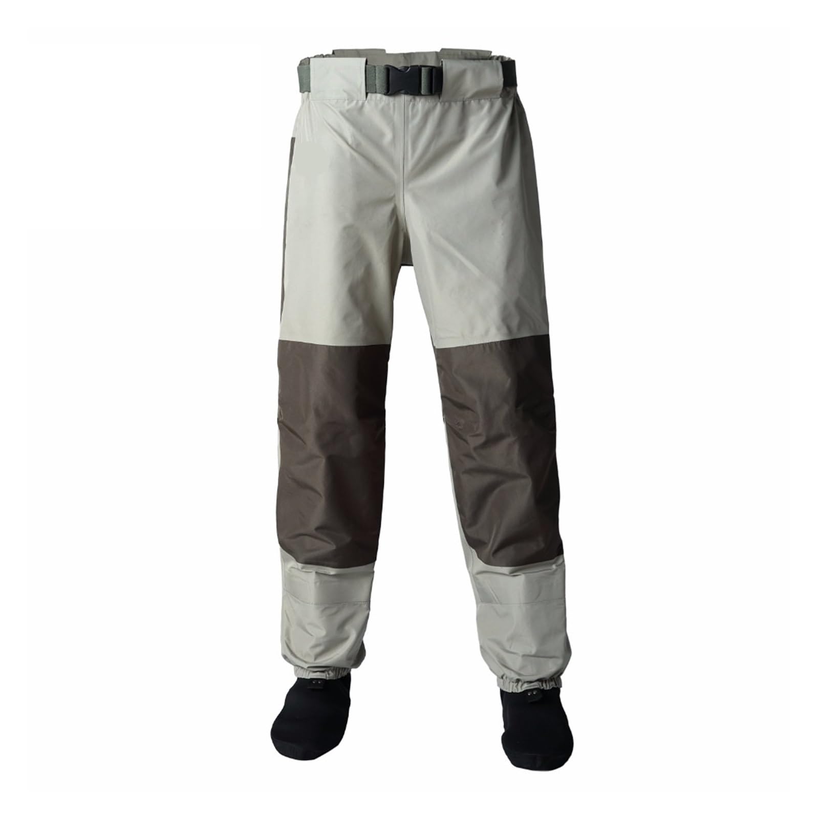 Pantaloni Trampolieri Impermeabili Da Pesca Donna - Petto Wader Con Suola Chiodata, Bretelle Regolabili