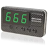 【Automatische Helligkeitsanpassung】 Bei direkter Sonneneinstrahlung oder nachts passt das HUD Head Up Display seine Helligkeit automatisch an, um eine klare und sichtbare Projektion zu bieten, ohne die Helligkeit des HUB zu beeinträchtigen.