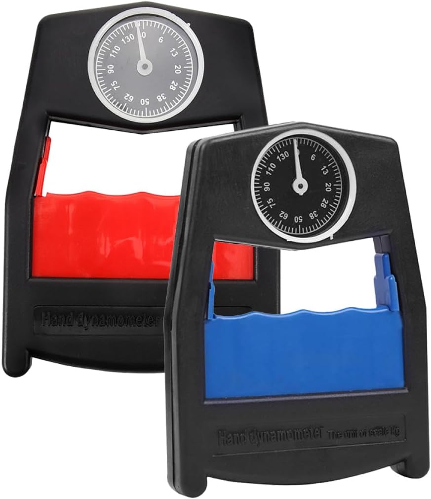 Grip Strength Tester 2pcs Hand Exerciser ABS 0-30kg