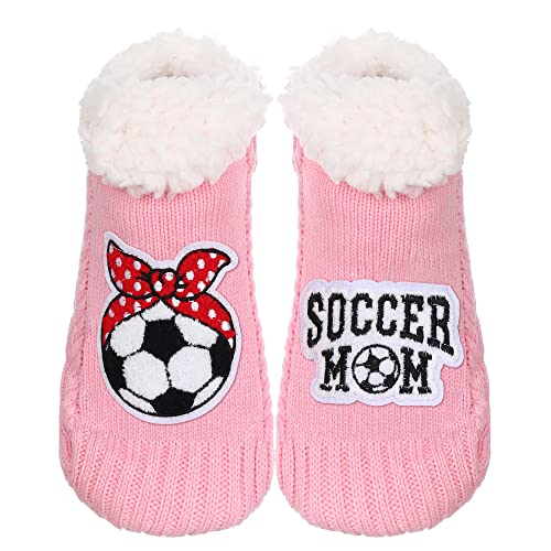 Image of ZYZX Cute Funny Slipper Socks for Women with Grips,Fuzzy Socks Indoor