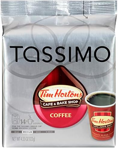 Tassimo Tim Hortons Medium Roast Coffee T Discs (14 Count)