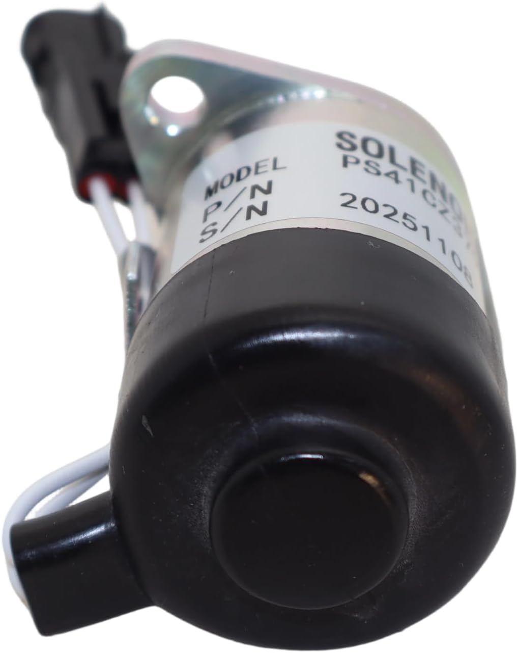 PS41CZ379 12V Fuel Shutoff Solenoid For Kubota V2607 V3307 Tractor