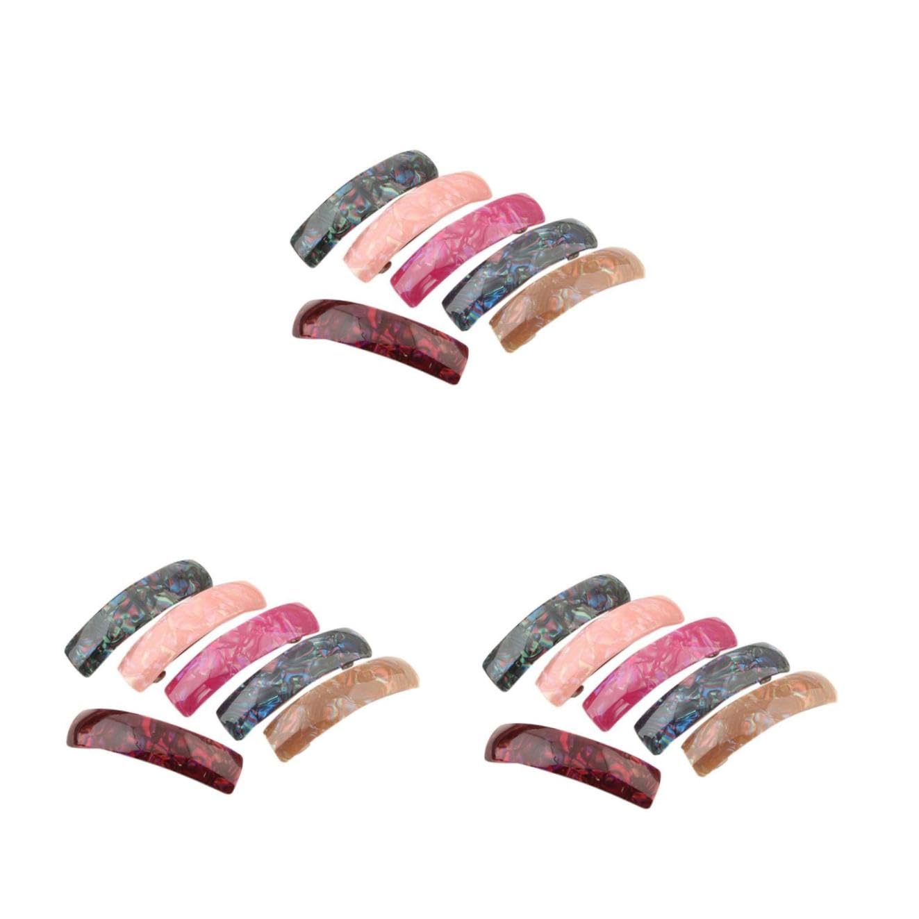 LIFKOME 18stücke Marmor Haarklammern Für Damen Elegante Haarspangen Verschiedenen Farben Für Jedes Haarstyling Und Jede Gelegenheit