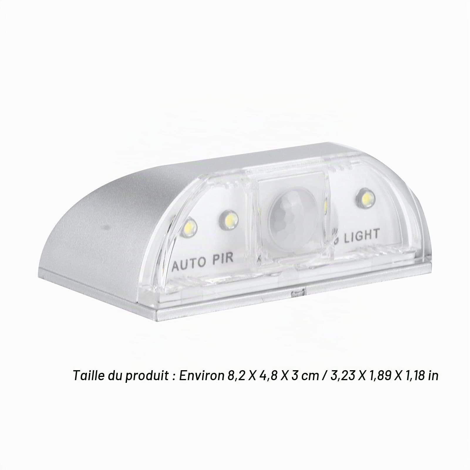Lumière de Trou de Serrure LED avec Détecteur Infrarouge Automatique pour Porte Entrée, Couloir, Escalier