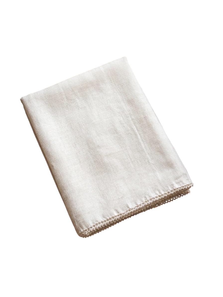 Pure White Kota Doria Dupatta, Lightweight, 2.25 Metre, Summer Special for Girls-picture-41