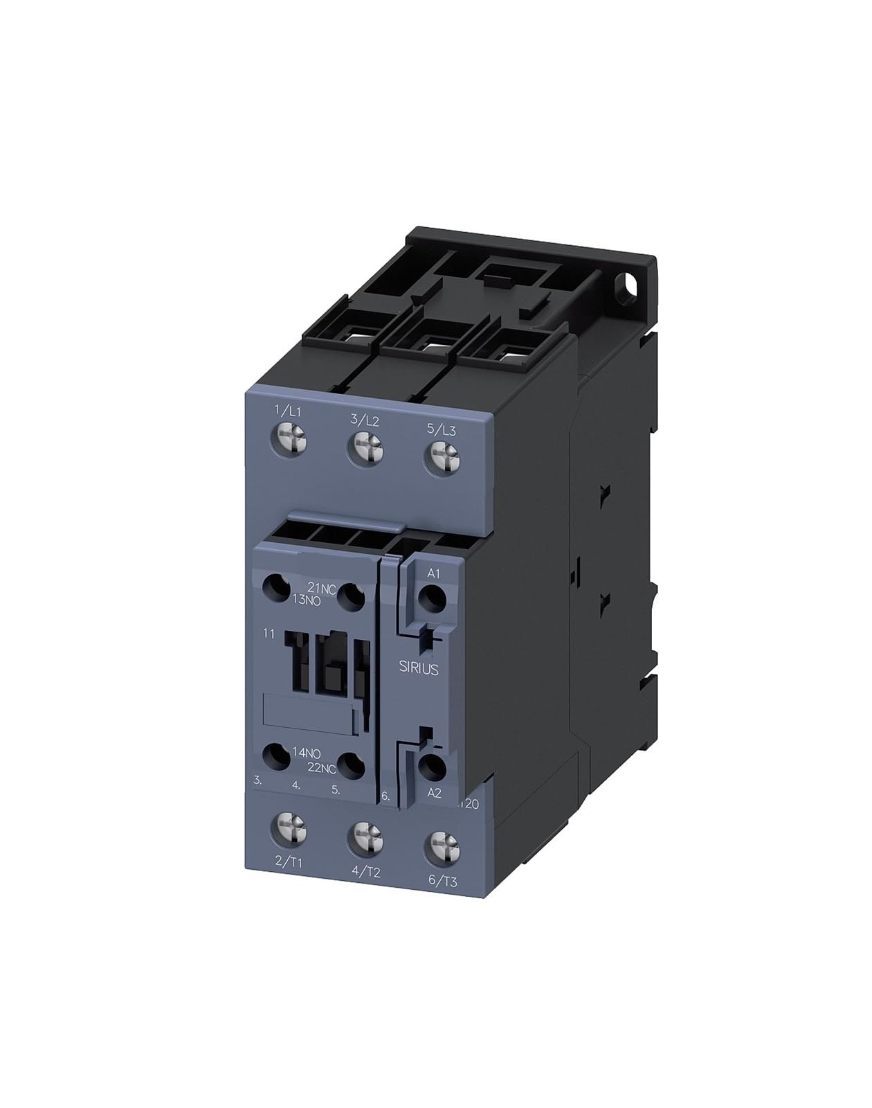 Contacteur auxiliaire triphasé 40 A pour circuit de commande 220V - 2