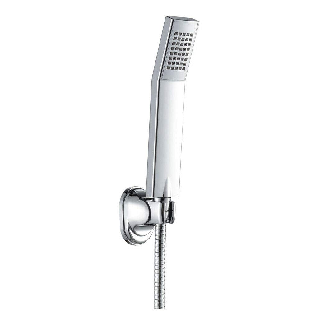 Badewannenarmatur mit Handbrause Badewanne Duschsysteme Duscharmatur mit Wasserfall Auslauf Einhebel-Wannenarmatur Badarmatur für Bad Badezimmer Dusche