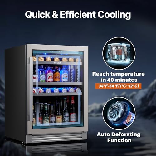 Ca'Lefort 24 Inch Beverage Refrigerator