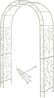 12 Unique Trellis Ideas to Add Character to Your Garden Space 76 White Garden Arch Trellis for Climbing Plants - Outdoor Wedding & Party ...