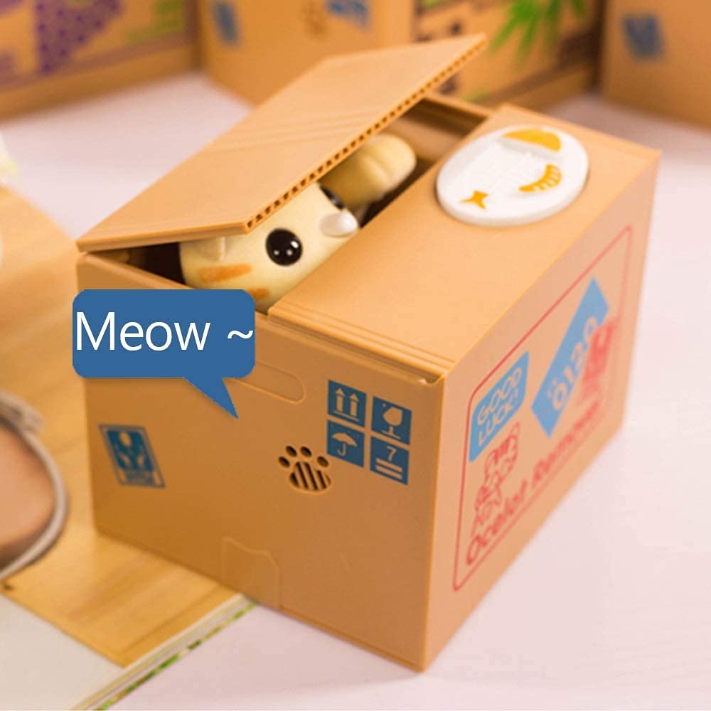 Amazon.co.jp: パンダ貯金箱 自動コイン機 電動貯金箱 マネー お金