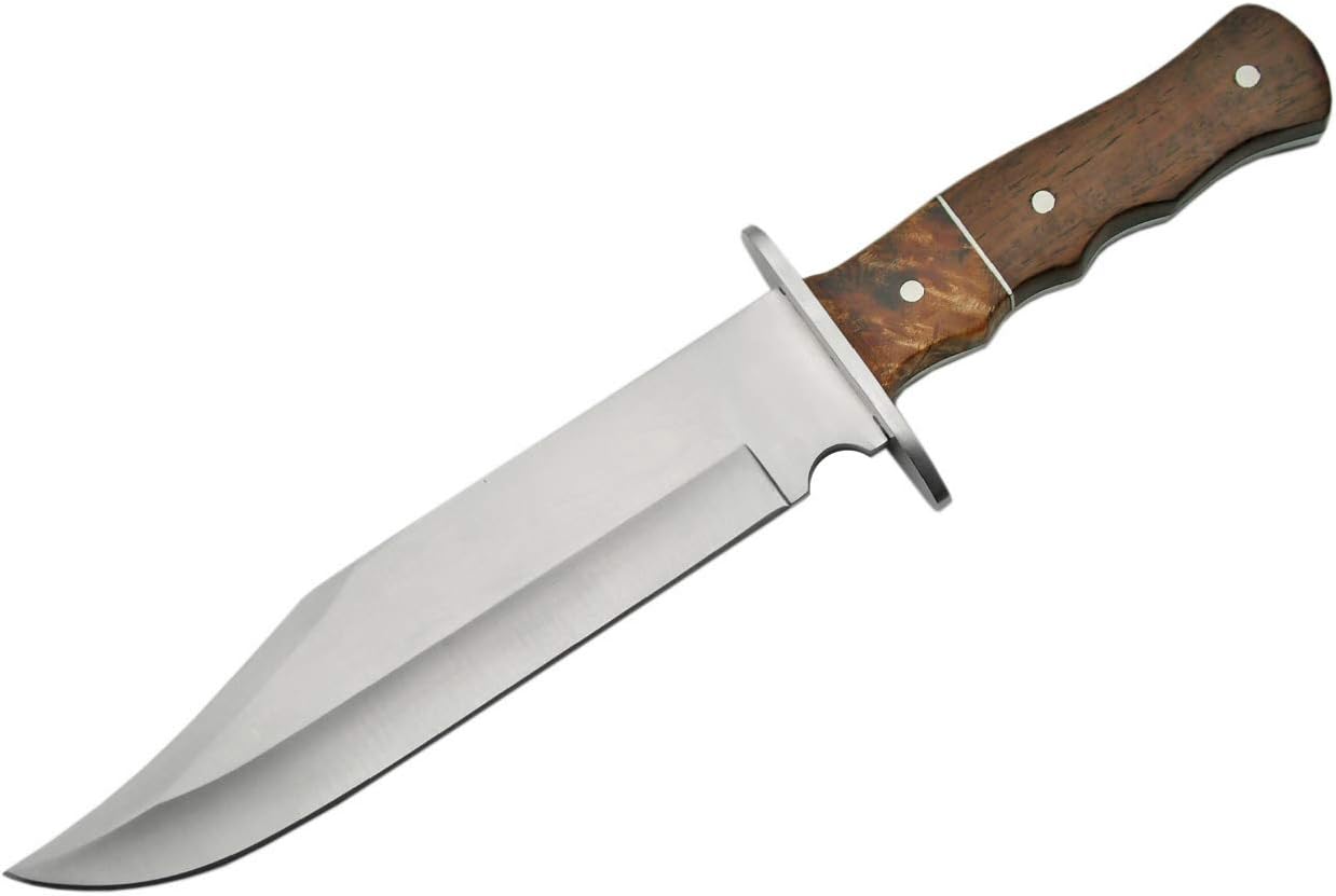 Szco Supplies Burlwood Alamo Bowie Knife