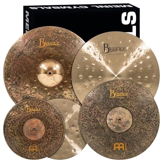 Meinl Cymbals MJ401+18 Mike Johnston Pack Byzance Cymbal Box Set with Free 18" Byzance Extra Dry Thin Crash (VIDEO)