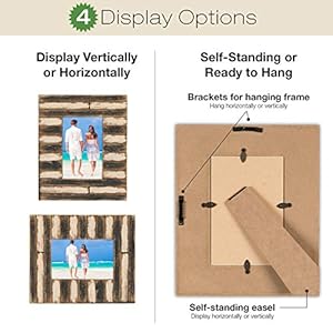   EXCELLO-GLOBAL-PRODUCTS-Painted-Rustic-Wooden-4-by-6-in-Picture-Frame