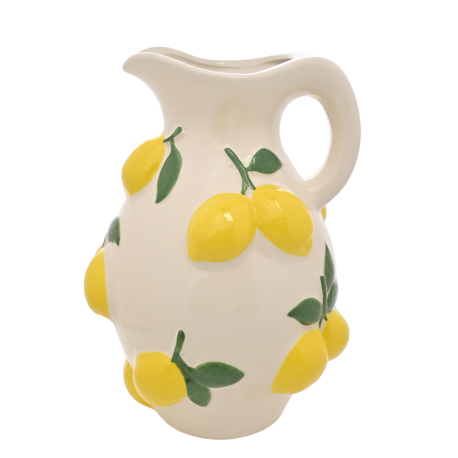 The Leonardo Collection – Brocca/Vaso A Forma Di Pesce 20 Cm – Verde – Ceramica O Vetro – Per Latte, Acqua O Fiori