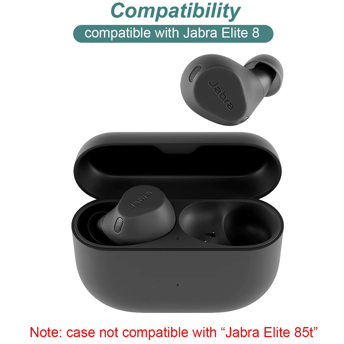 Amazon.com: Charging Case for Jabra Elite 8/Elite 8 Active