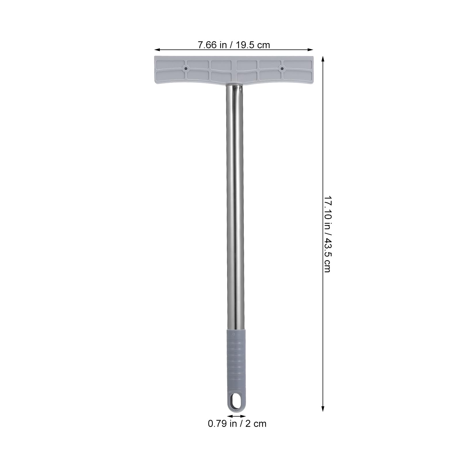 EXCEART Soporte para carteles acero inoxidable 17,13x7,68 pulgadas 2 unidades