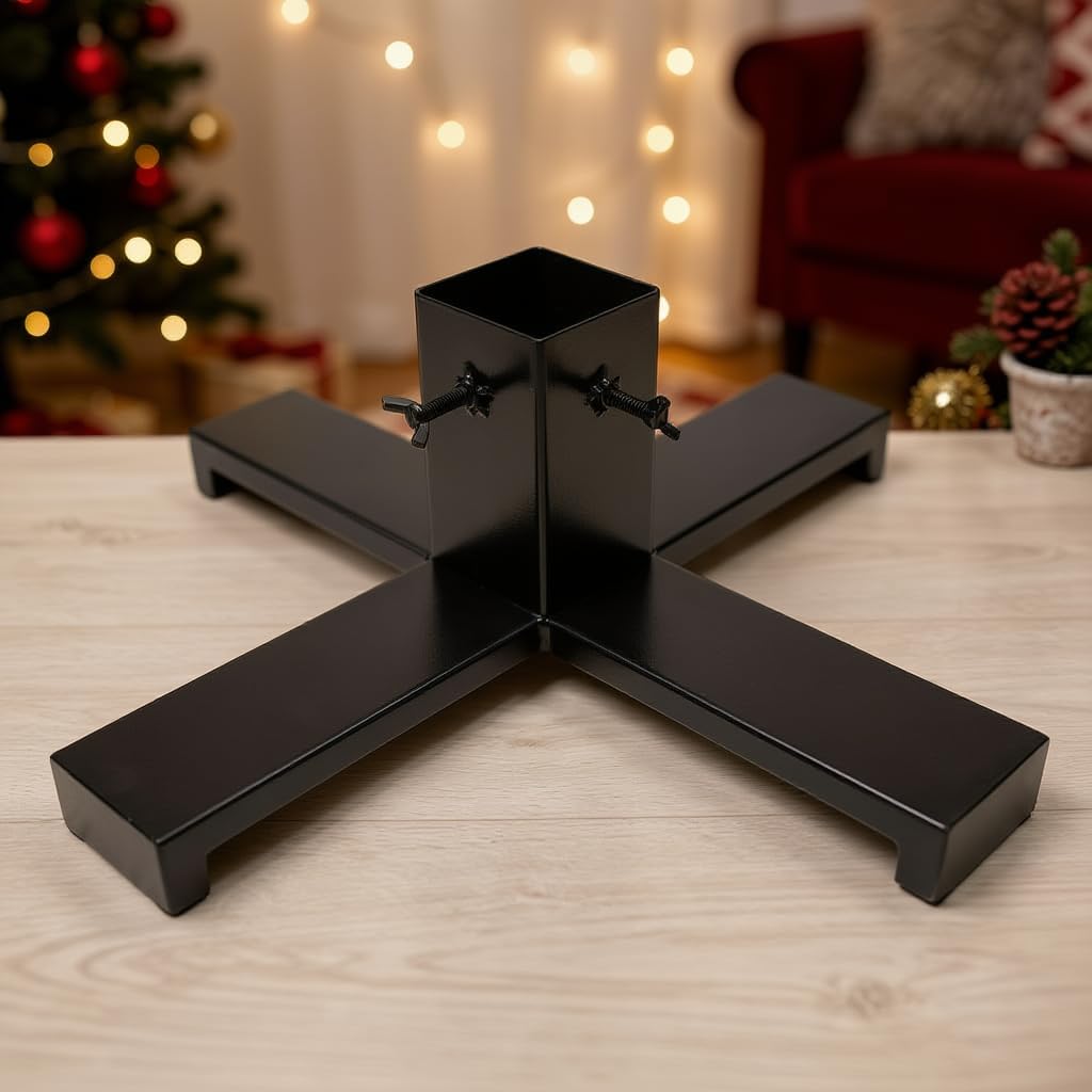 ProfiPVC Metallständer 50x50cm Bodenständer für Weihnachtsbaum 80x80mm