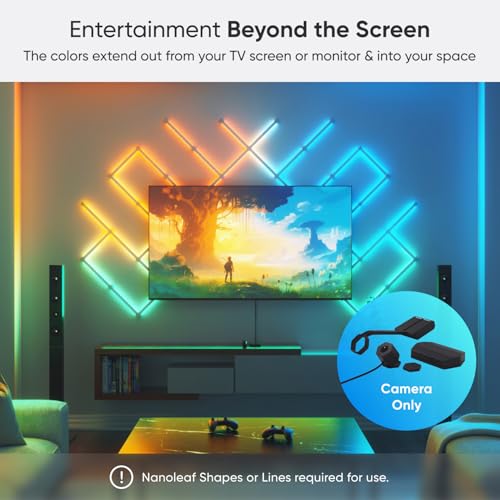 4D, kit specchio schermo TV, fotocamera, controller, alimentatore, 12V, 24W, 200V-240V, EU - Illuminazione - Immagine 1