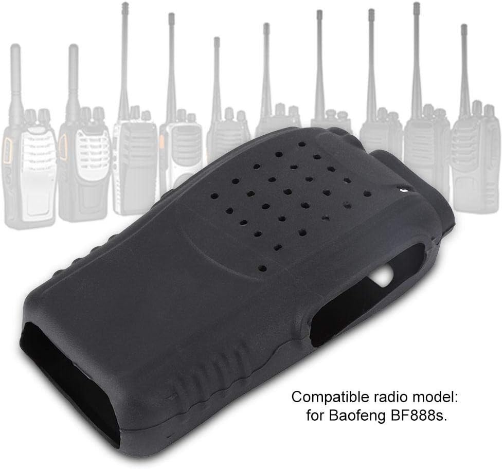 Radio Holsters, 6Pcs Soft Silicone Two-Way Radio Holster Protection Case for BF888s Walkie Talkies : Electronics