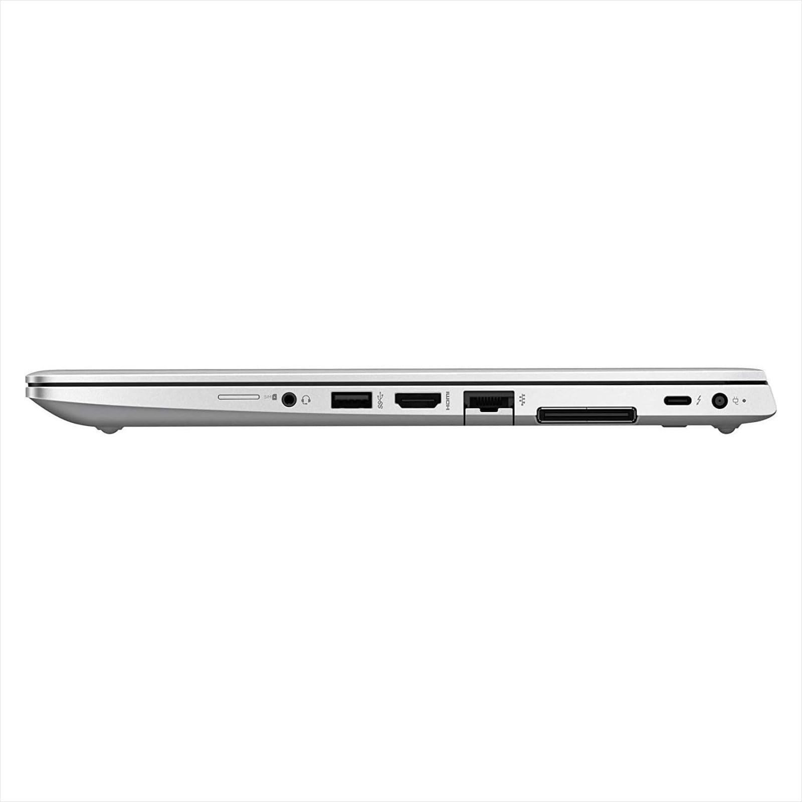 HP Elitebook Laptop Computer Business, Pc Portatile Notebook Intel i5 8th, Ram 8 Gb, SSD 256 Gb, Display da 14", Wifi, Windows 11 Pro + Libre Office (Ricondizionato)
