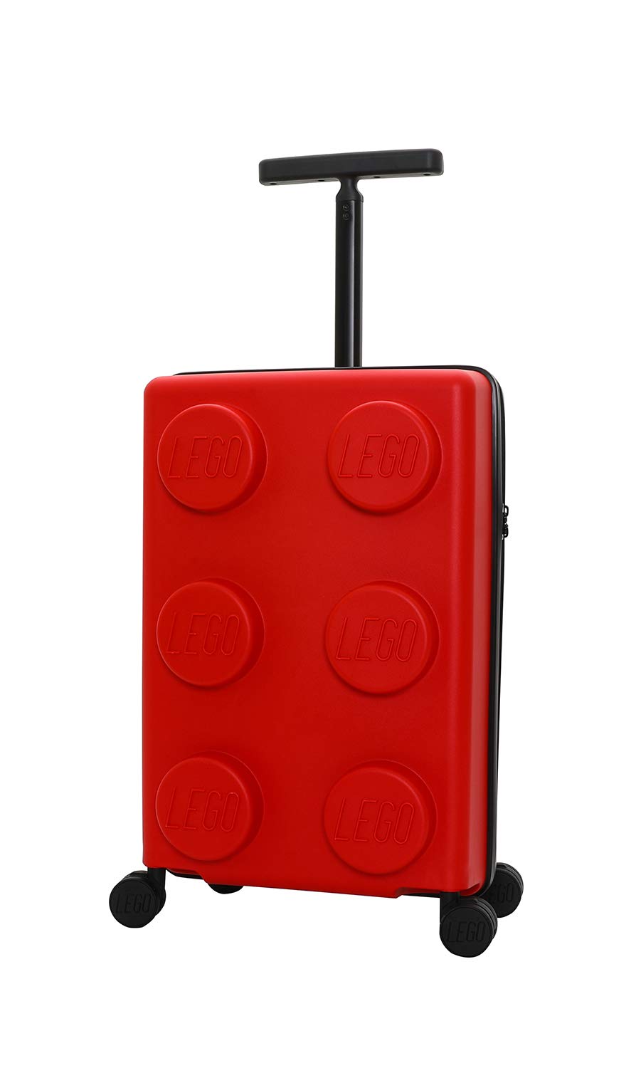 BBM Bags Signature Brick 2 x 3 walizka na kółkach z tworzywa sztucznego PP nadającego się do recyklingu, pojemność 35 litrów, wózek dziecięcy z zamkiem TSA, walizka na kółkach z 4 podwójnymi kółkami,