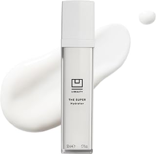 U Beauty The SUPER Hydrator Hyaluronic Acid Moisturizing Cream - Mega-Dose Skin Hydrator with Peptides and Grapeseed Oil for Supple, Smooth, and Softer-Looking Skin For Up To 48 Hours - 1.7 fl oz