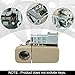 X AUTOHAUX Glove Box Latch Handle for Honda CR-V 2007-2011 Replace 77540-SWA-A01ZB Car Interior Accessories Beige