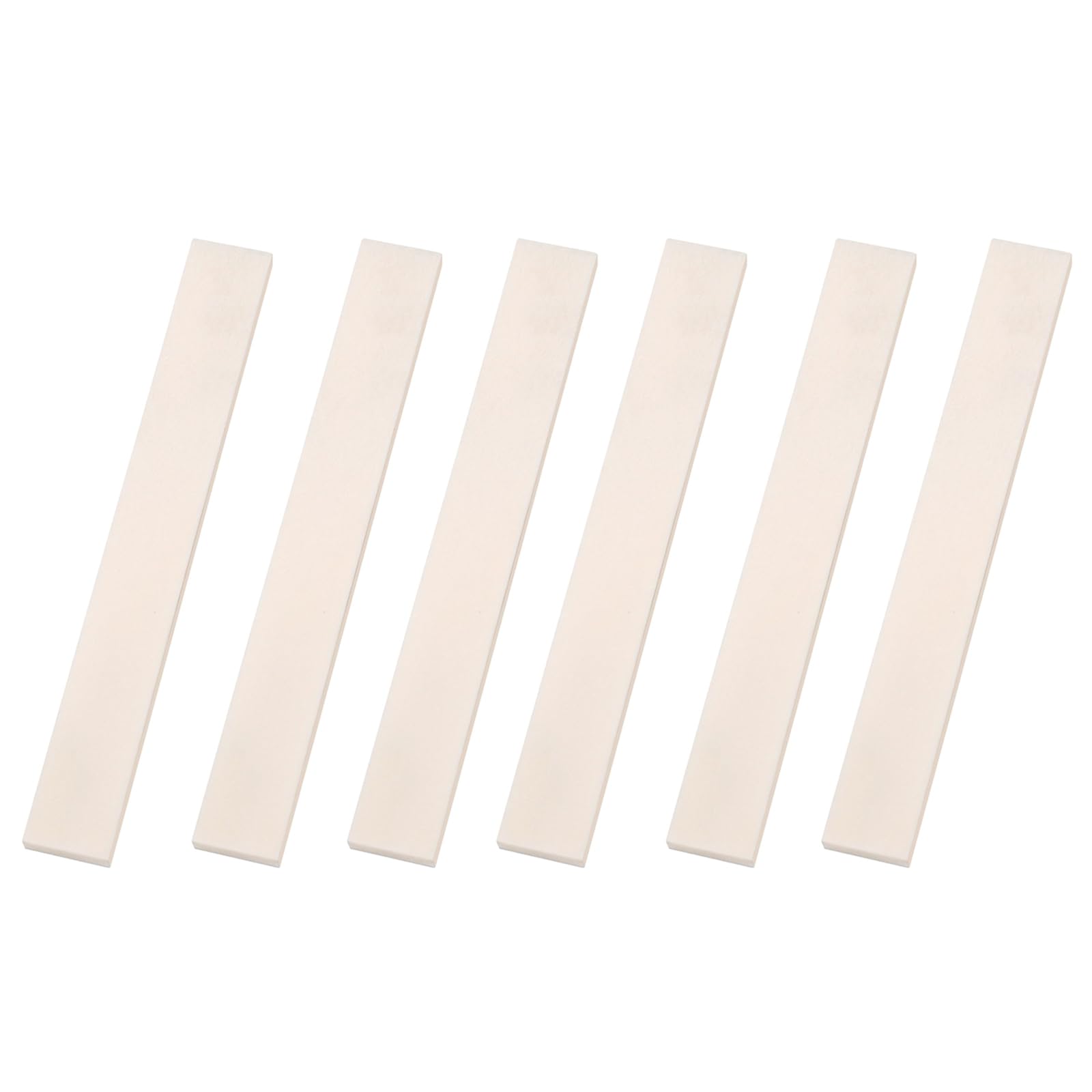 Yazhuq Bone Guitar String Bridge Saddle Blanks Replacement Acoustic Guitar Bone Blanks for Acoustic Guitar Mandolin Ukulele